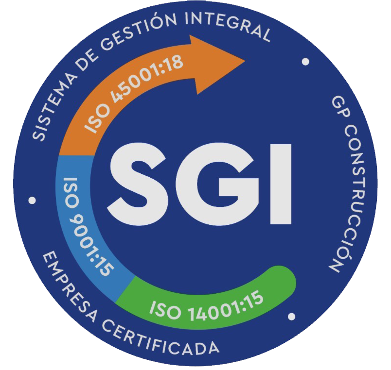 SGI - Sistema de Gestión Integral - ISO 45001, ISO 9001, ISO 14001 - GP Construcción